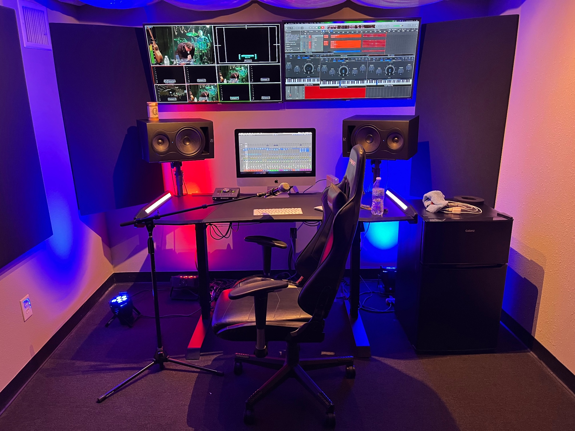 Logic Pro recording and post system