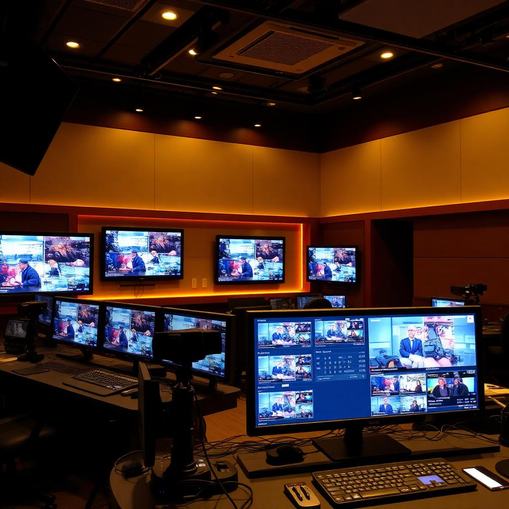 Live broadcast control